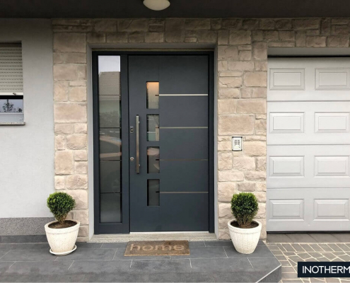 alu-vhod-z-obsvetlobo_2 Alu entrance door in anthracite color