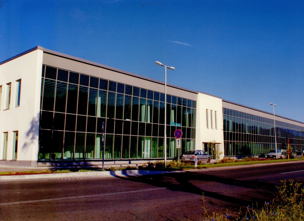 Old image of the Inotherm administrative building