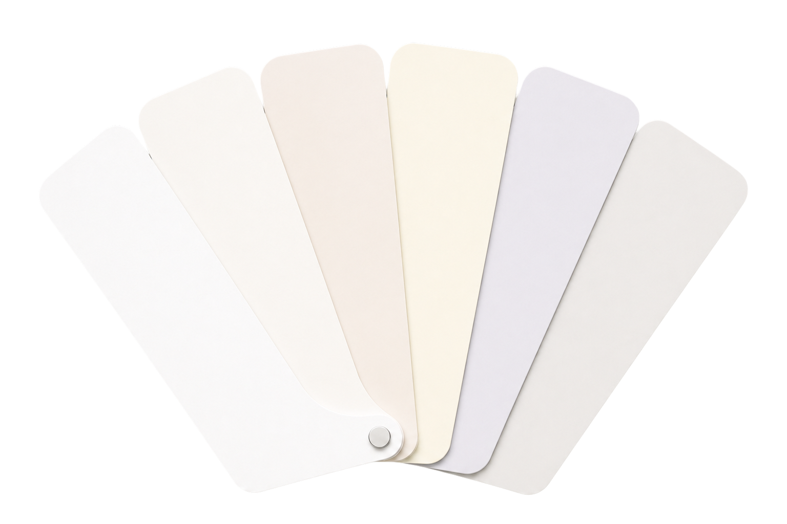Palette of white shades
